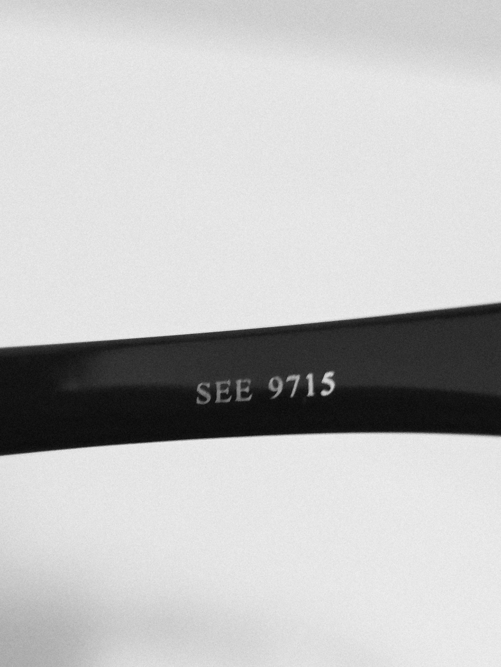 Authentic SEE Eyewear 9715 C1 Black Cat-Eye Eyeglass Frames 51-16-145 - Picture 3 of 7